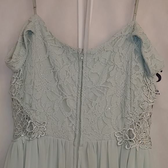 Off the shoulder pastel Jodie Kristopher dress - Picture 4 of 8